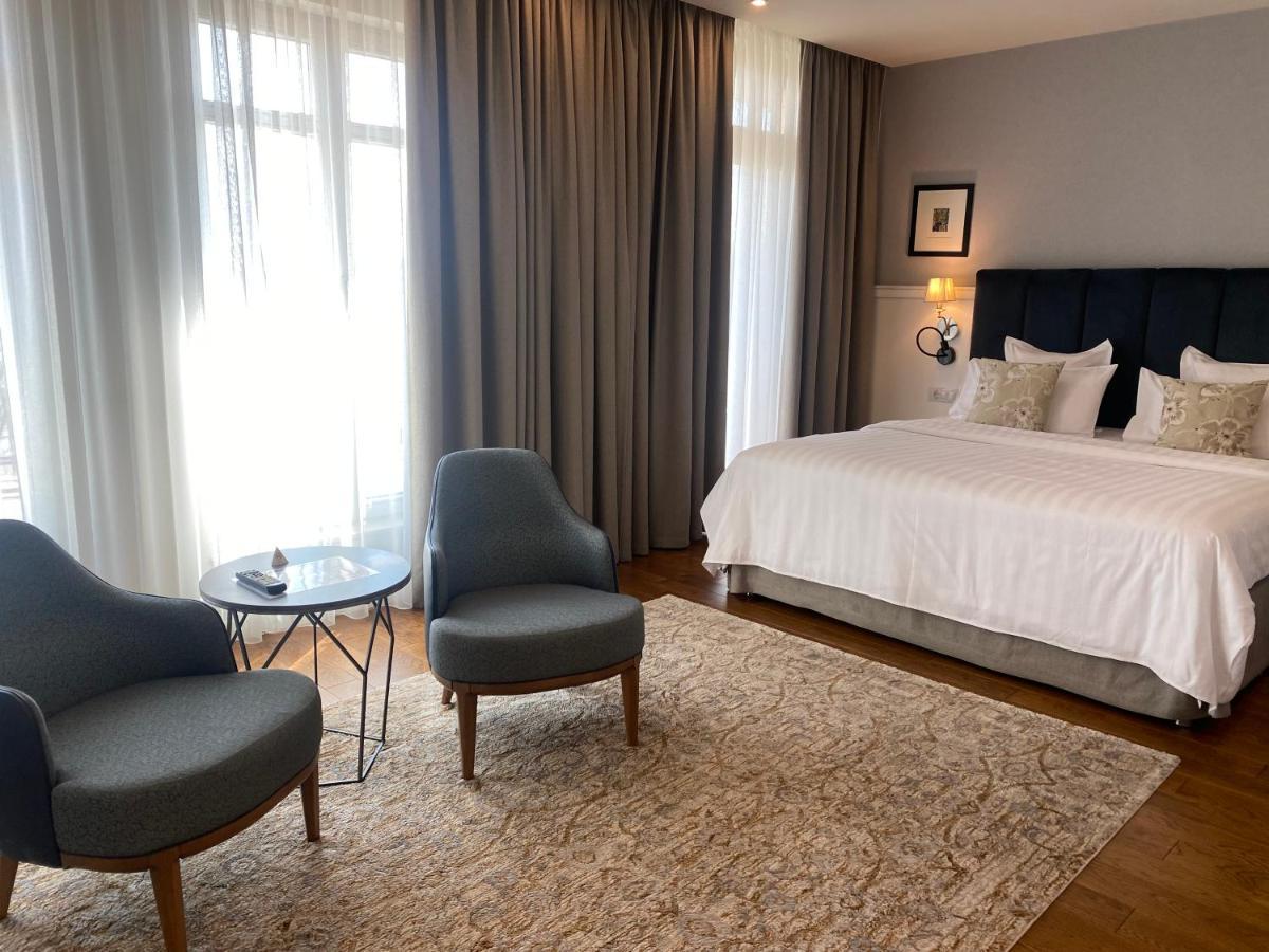 בורגאס Hotel Residence Promenade מראה חיצוני תמונה A room at the hotel